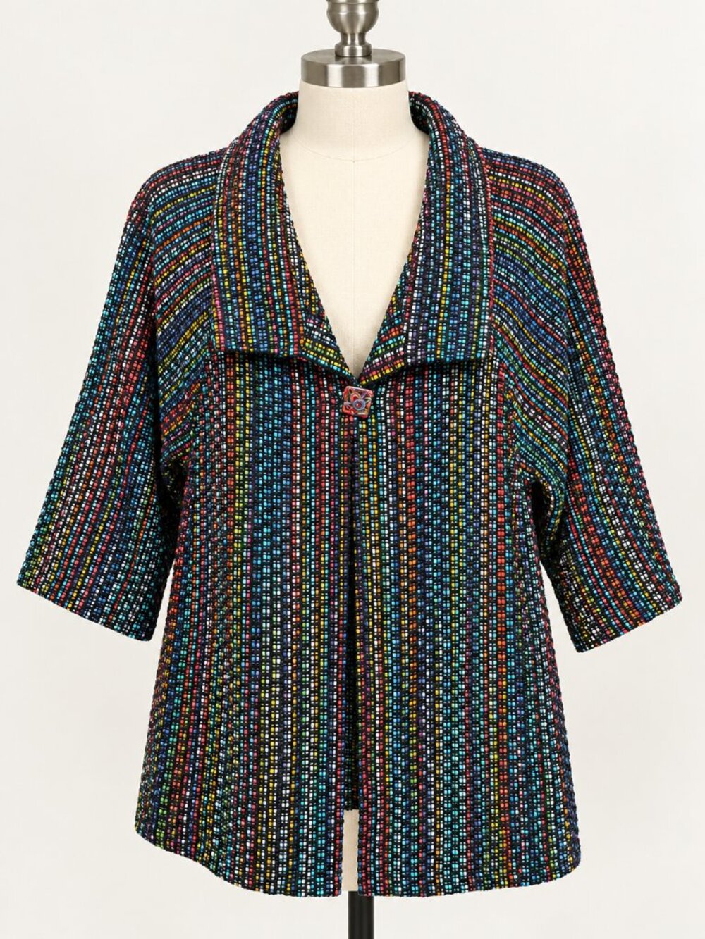 Dahlia Popovits Handwoven Lucy Jacket Women's Size Small
